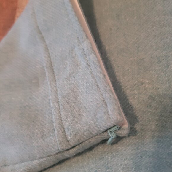 Gap Aqua Wool Blend Trumpet Hem Skirt - Size 10 - Picture 8 of 12